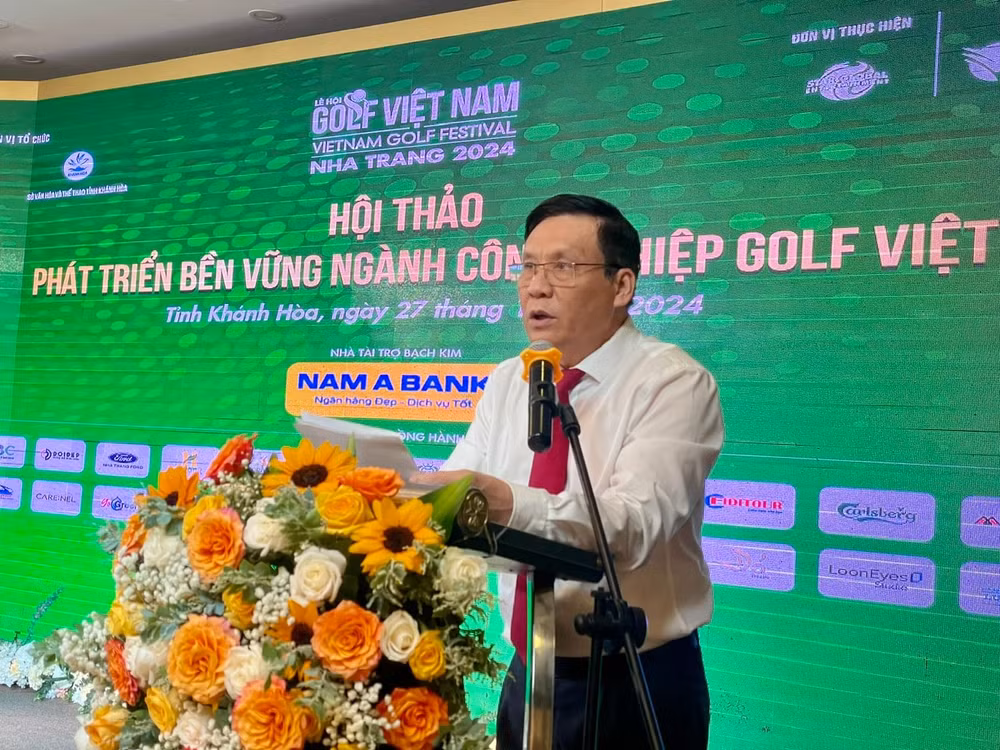 bao sai gon giai phong to chuc hoi thao ve phat trien ben vung nganh cong nghiep golf viet nam hinh 1