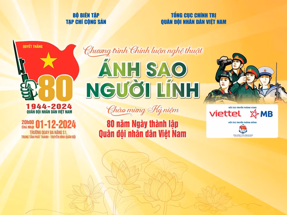 chuong trinh chinh luan nghe thuat anh sao nguoi linh ket tinh cua tinh yeu dat nuoc chu nghia anh hung cach mang hinh 1