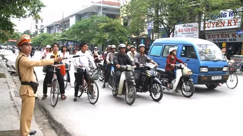 bac ninh trien khai thi hanh luat trat tu an toan giao thong duong bo hinh 1
