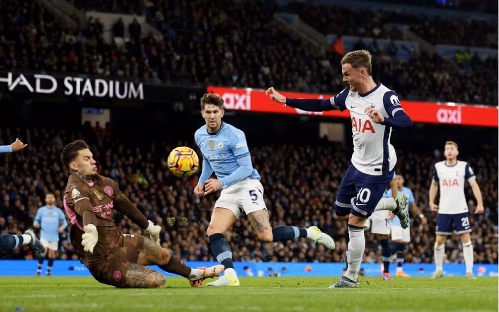 man city tham bai truoc tottenham ngay tai etihad hinh 1