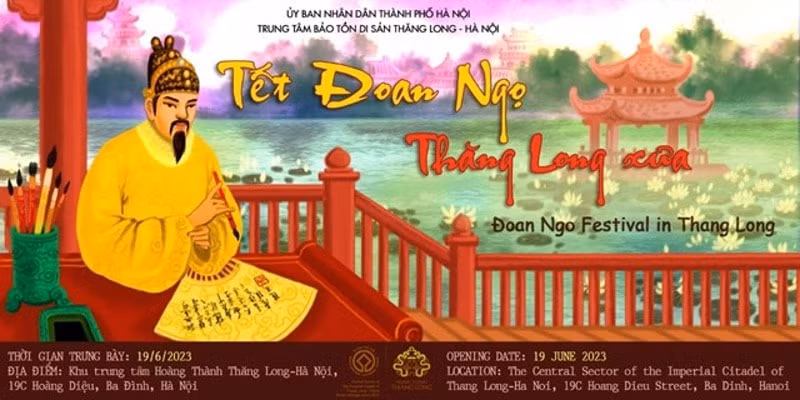 tai hien nghi le tet doan ngo xua tai hoang thanh thang long hinh 1