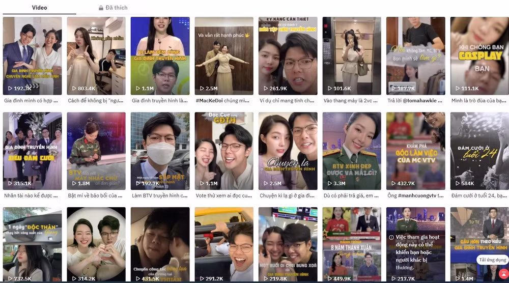 gia dinh truyen hinh khi bien tap vien lam tiktok hinh 4