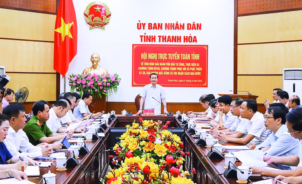 thanh hoa no luc giai ngan von dau tu cong nam 2023 hinh 1
