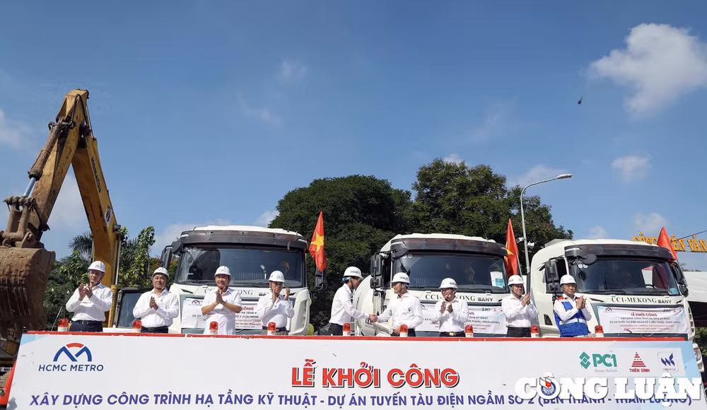 khoi cong di doi ha tang ky thuat lam tuyen metro so 2 o tphcm hinh 1