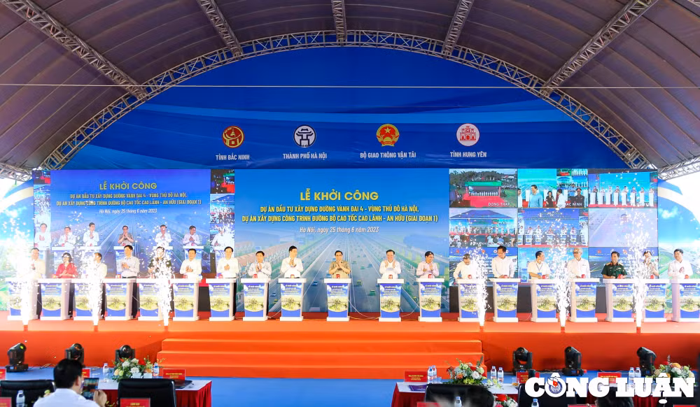nguoi dan thu do phan khoi khi du an duong vanh dai 4 duoc khoi cong hinh 1