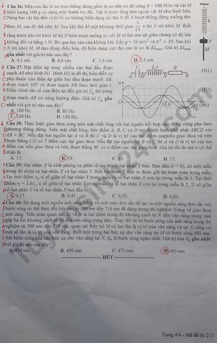 de thi tot nghiep thpt 2023 mon vat ly ma de 213 hinh 4