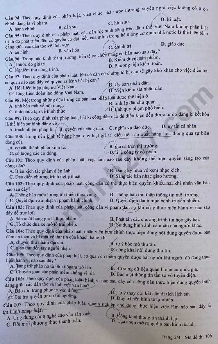 de thi tot nghiep thpt 2023 mon vat ly ma de 206 hinh 2