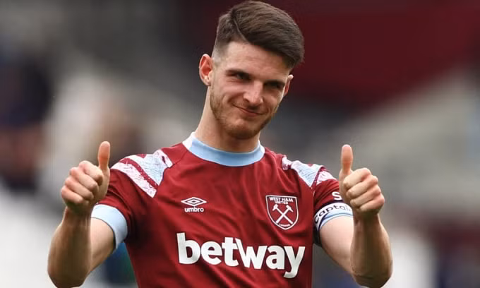 arsenal chieu mo declan rice voi hop dong dat nhat lich su bong da anh hinh 1