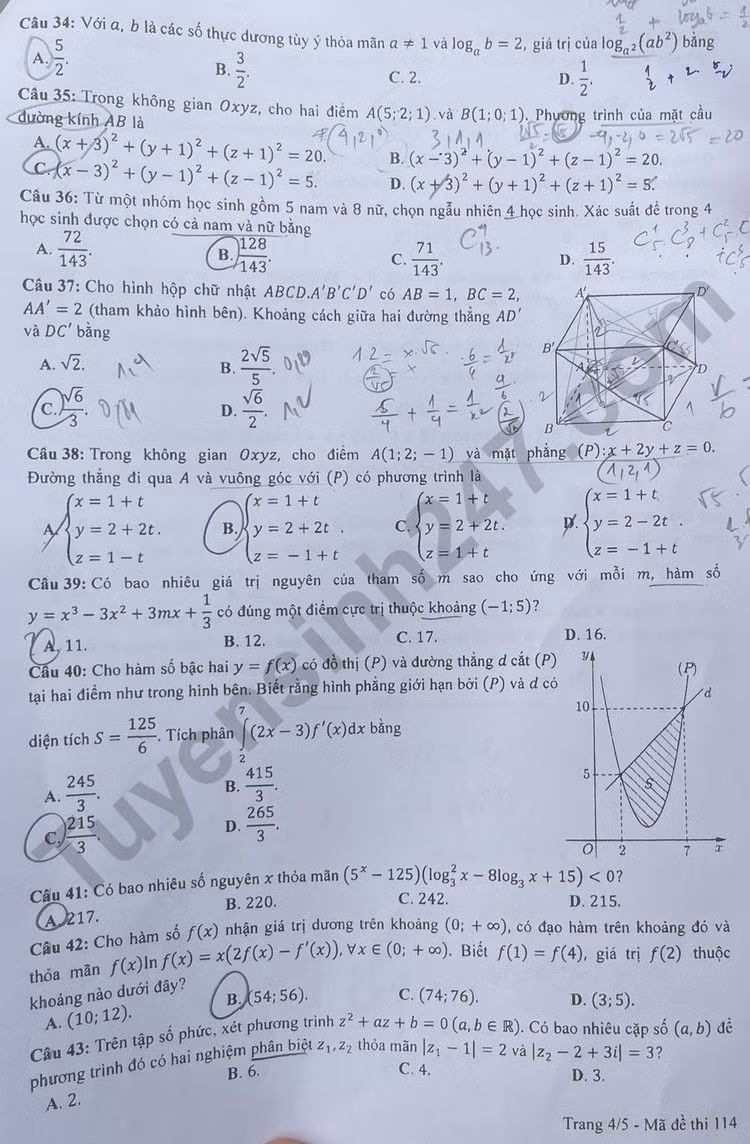 de thi tot nghiep thpt 2023 mon toan ma de 114 hinh 4