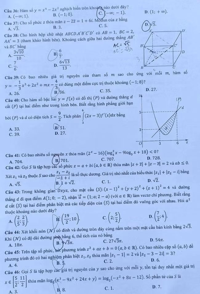 de thi tot nghiep thpt 2023 mon toan ma de 103 hinh 4