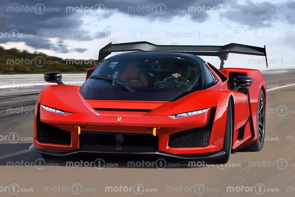 hypercar thay the laferrari dang duoc thu nghiem hinh 1