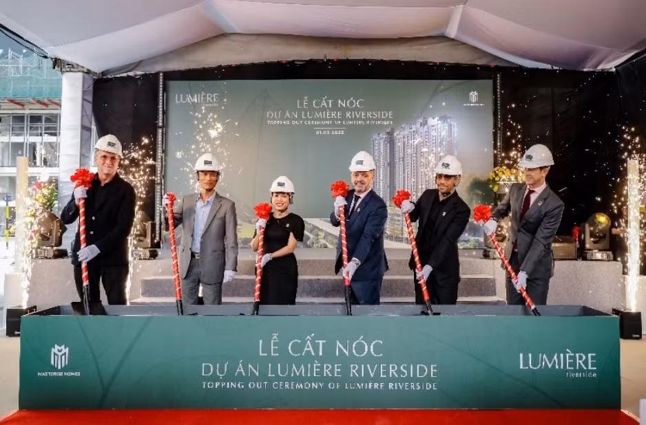 masterise homes chinh thuc cat noc du an lumiere riverside hinh 1