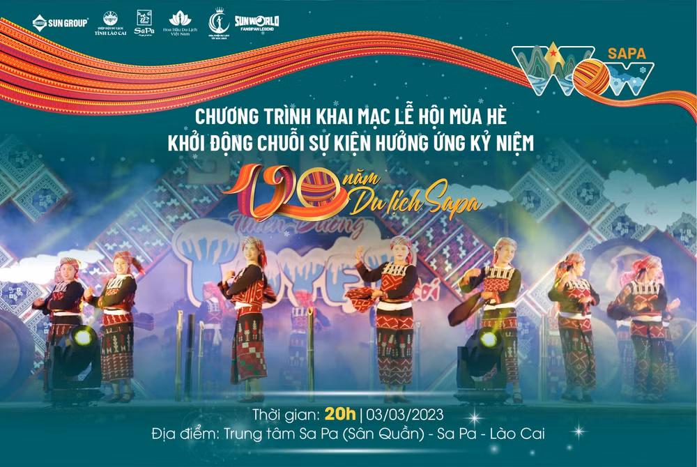 sa pa khai mac le hoi mua he 2023 huong toi ky niem 120 nam du lich sa pa hinh 1