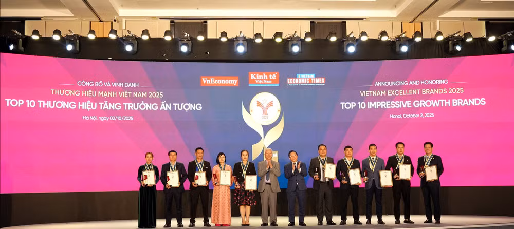 Chương trình Thương hiệu Mạnh Việt Nam 2025 với chủ đề “Doanh nghiệp vươn tầm”