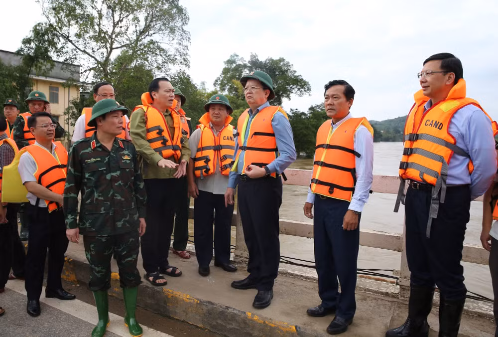 Phó Thủ tướng Mai Văn Chính kiểm tra công tác phòng, chống mưa lũ tại xã Chiêm Hóa, Tuyên Quang- Ảnh 1.
