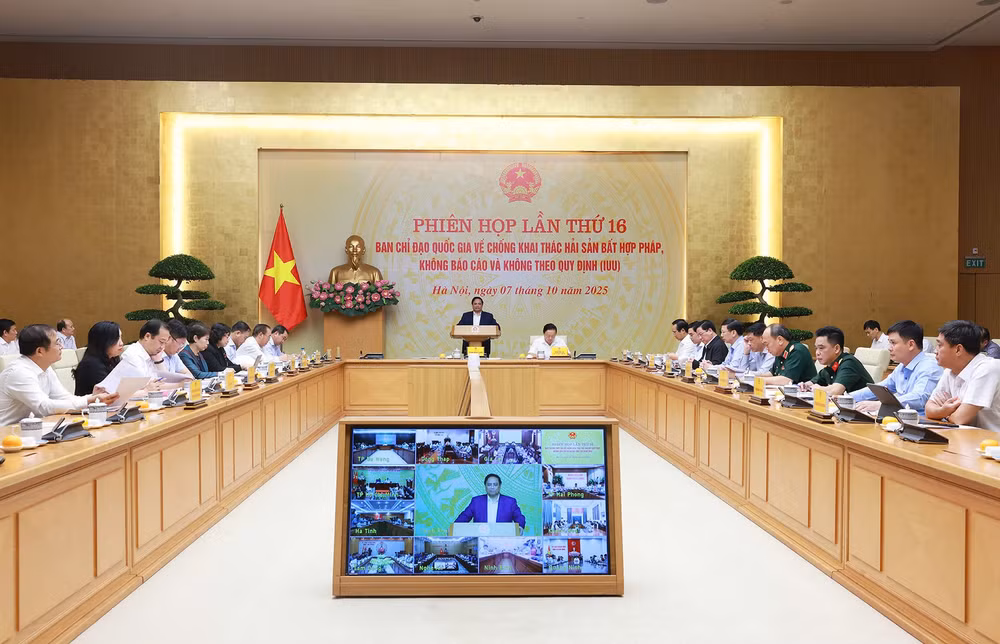 Thủ tướng: Xử lý dứt điểm 4 vấn đề tồn tại, bất cập để chấm dứt vi phạm IUU- Ảnh 1.