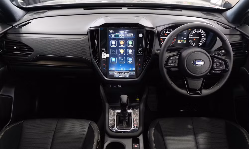 Thiết kế khoang lái Subaru Forester 2025 - Ảnh: AutoLifeThailand