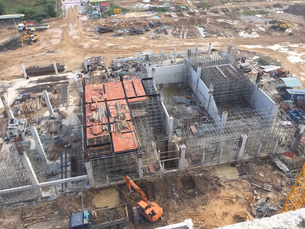 4. Quá trình xây dựng Nhà máy NPK Phú Mỹ