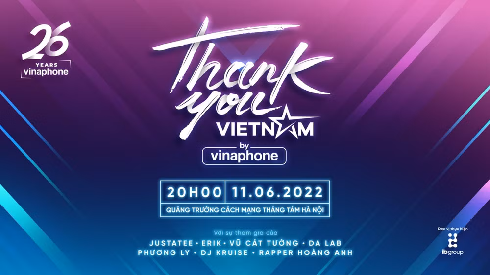 vinaphone tai xuat voi dai nhac hoi thanks you vienam quy tu dan sao khung hinh 1