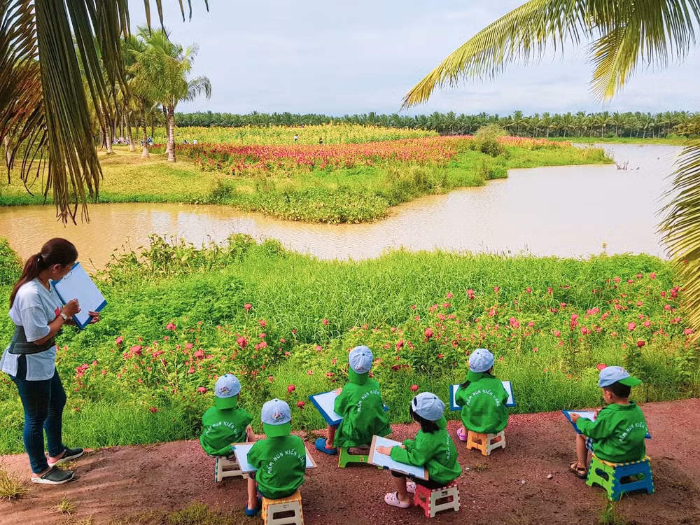 tre em pho thi vui tet thieu nhi trong do thi trieu cay xanh hinh 7