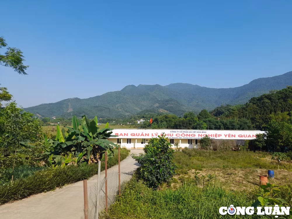 khu cong nghiep yen quang hoa binh cham tien do nhieu nam can danh gia lai nang luc nha dau tu hinh 2