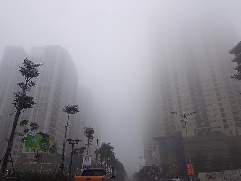 du bao thoi tiet 7 2 2023 mien bac dem va sang co mua nho mua phun va suong mu hinh 1