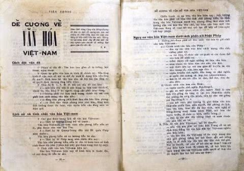 to chuc hoi thao khoa hoc quoc gia 80 nam de cuong ve van hoa viet nam hinh 1
