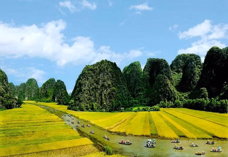 ninh binh khai thac tour du lich trai nghiem dong hoa lu hinh 1
