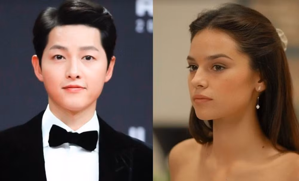 katy louise saunders mang thai truoc su cong khai cua song joong ki hinh 1
