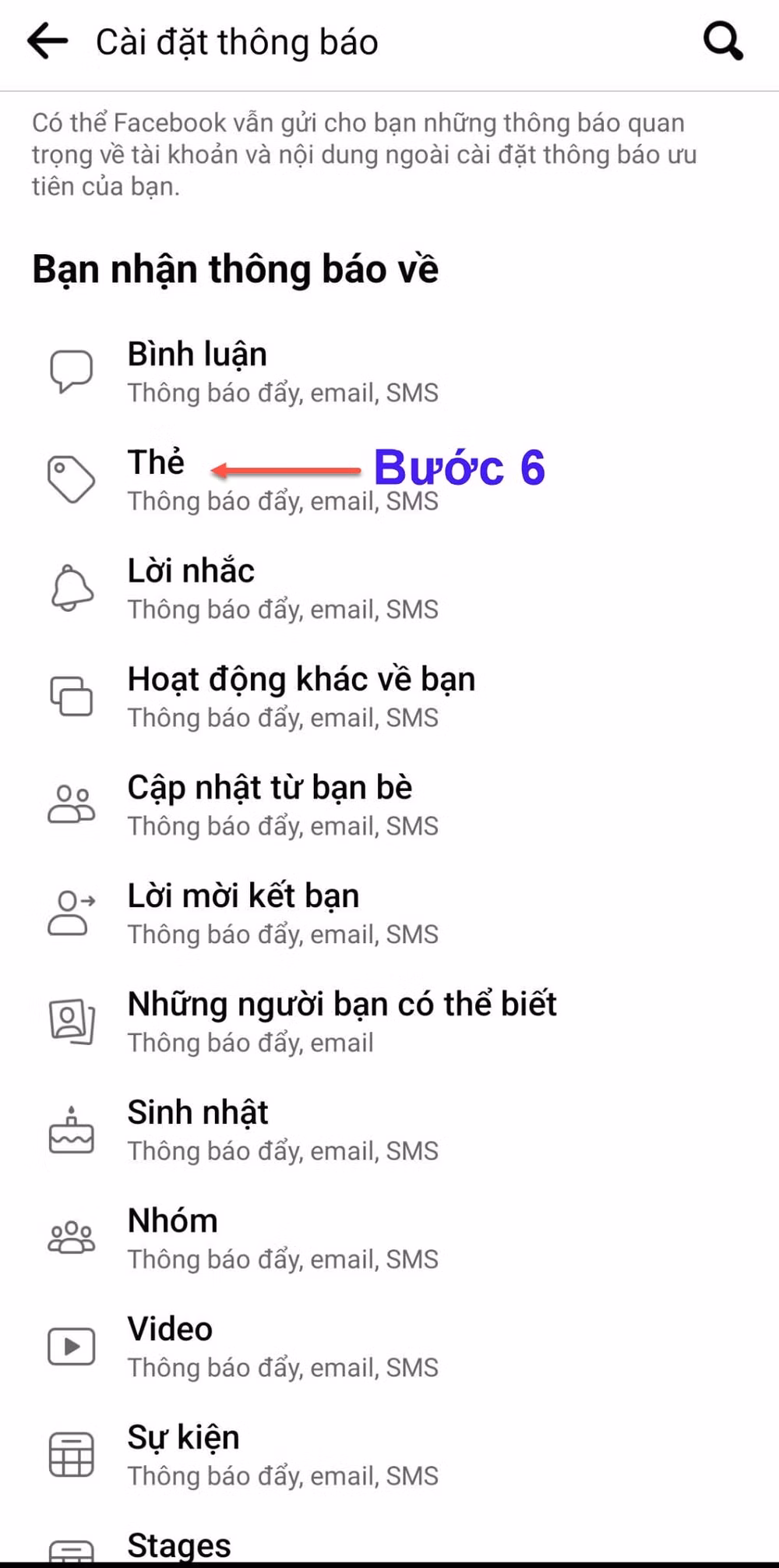 huong dan cach tat thong bao neu bat tren facebook don gian nhat hinh 5