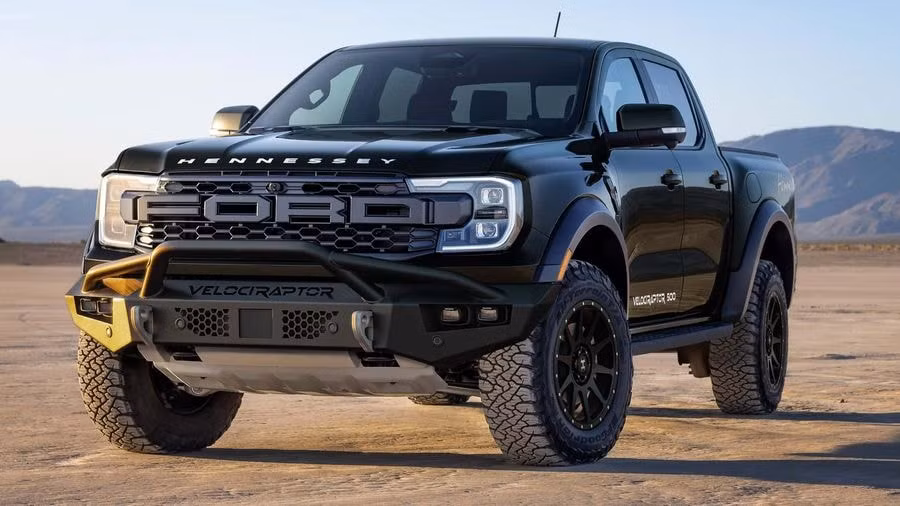 ford ranger raptor 2023 ban do hennessey manh 500 hinh 1