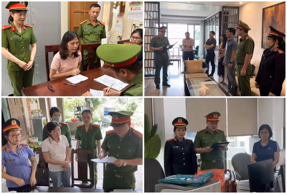 khoi to 06 doi tuong trong duong day mua ban hoa don trai phep tai nghe an hinh 1