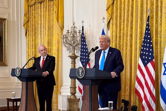 Tổng thống Mỹ tuyên bố ủng hộ ông Netanyahu tái đắc cử Thủ tướng Israel