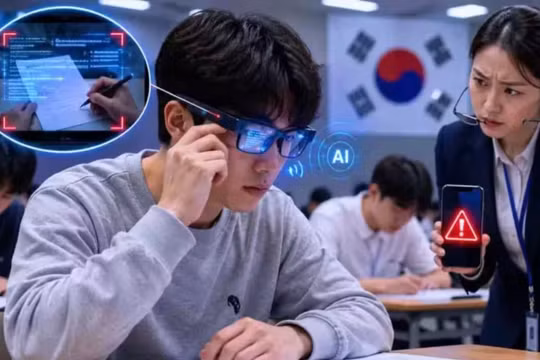 Hàn Quốc đề xuất cấm thi 3 năm, truy tố hình sự với thí sinh dùng kính AI gian lận
