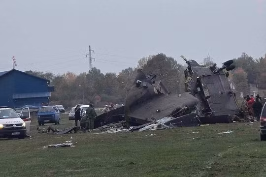 Trực thăng quân sự Ý rơi ở Bosnia, 4 người thiệt mạng