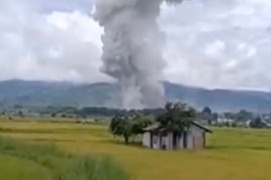 Nổ kho vật liệu nổ tại Myanmar, ít nhất 55 người thiệt mạng
