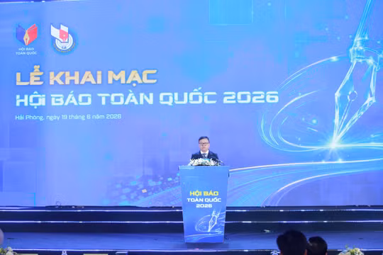 Chủ tịch Hội Nhà báo Việt Nam Lê Quốc Minh: Hội Báo toàn quốc năm 2026 là bức tranh toàn cảnh, sống động về sự phát triển mạnh mẽ của báo chí nước nhà