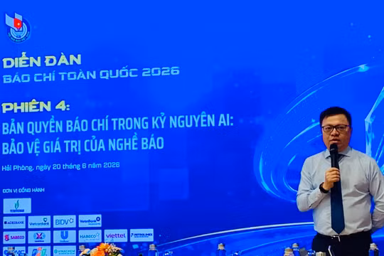 Chủ tịch Hội Nhà báo Việt Nam: Cơ quan báo chí phải tự bảo vệ mình trước làn sóng AI
