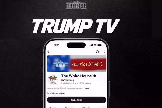 Nhà Trắng tự lập kênh 'Trump TV' sau khi các nhà đài từ chối phát sóng