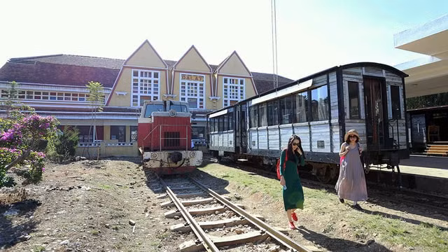 Khôi phục tuyến đường sắt Tháp Chàm - Đà Lạt với kinh phí dự kiến hơn 17 nghìn tỷ đồng. Ảnh: TL