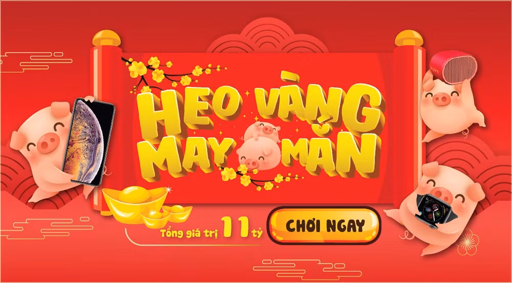 tro choi san Heo vang may man Tet cung Viettel (1)