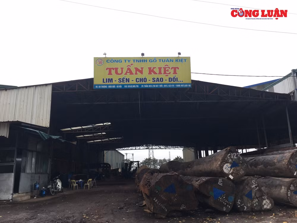 Nhiều doanh nghiệp đã dựng nhà xưởng trên đất nông nghiệp sản xuất nhiều năm nhưng không bị xử lý (dốc đê Thanh Quang) xã An Thượng.