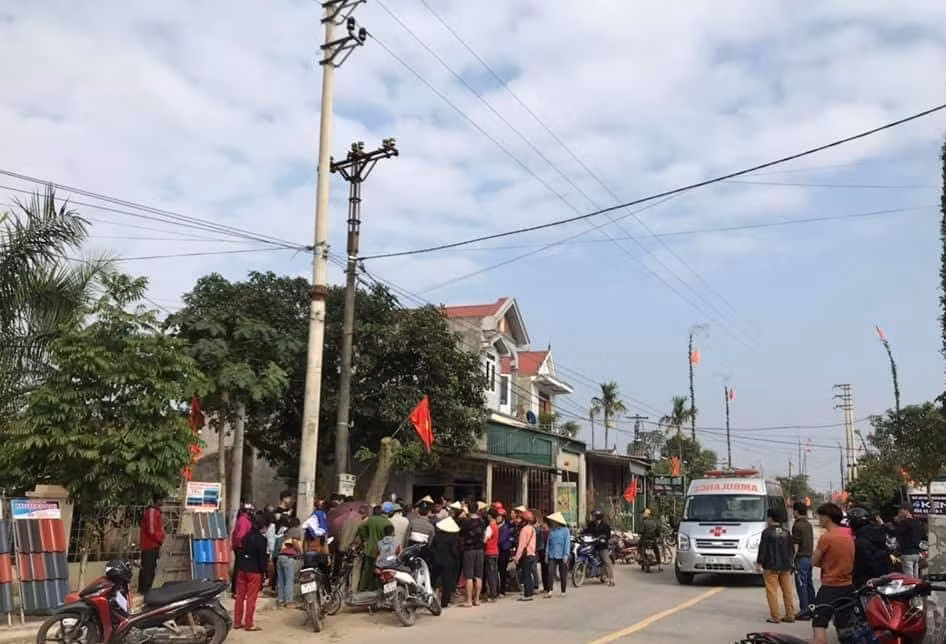Hiện trường xảy ra sự việc