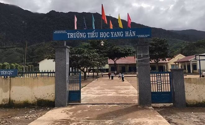 Trường Tiểu học Yang Hăn nơi bà Sơn làm hiệu trưởng. Ảnh: TL