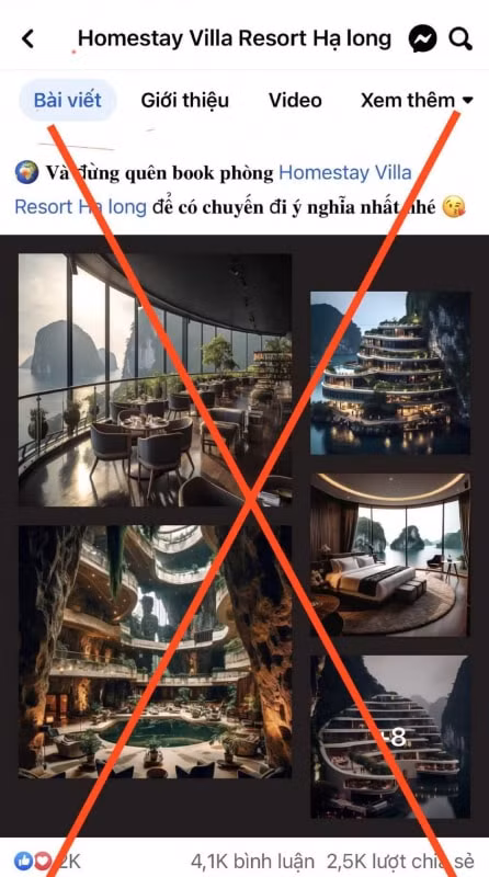 se xu phat hanh chinh 30 trieu dong doi voi nguoi dua tin gia ve khach san giua vinh ha long hinh 1