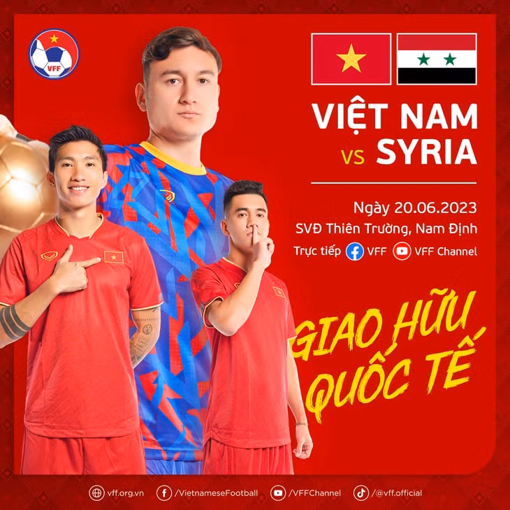 dt viet nam se da giao huu voi hong kong va syria hinh 1