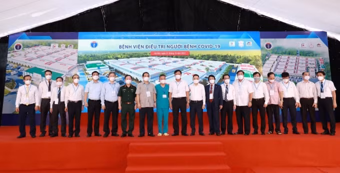 techcombank ho tro 100 ty dong xay dung benh vien dieu tri nguoi benh covid 19 tai hoang mai ha noi hinh 1