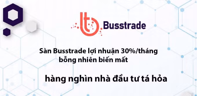 canh bao lua dao huy dong tien tren san giao dich dien tu busstrade hinh 1