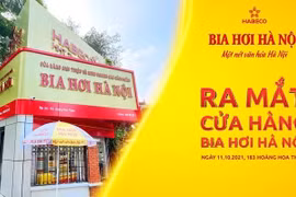 Habeco ra mắt cửa hàng giới thiệu sản phẩm Bia hơi Hà Nội