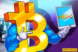 Giá Bitcoin hôm nay 10/10: Giao dịch quanh mức 55.000 USD